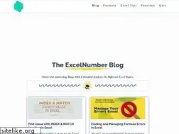 Sites similar to excelnumber.com