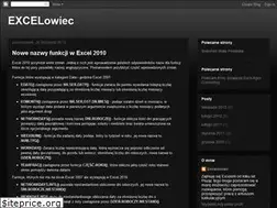 Sites similar to excelowiec.blogspot.com