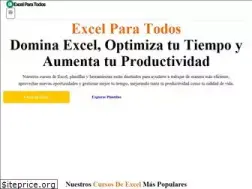 Sites similar to excelparatodos.com