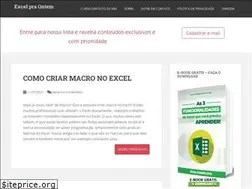 Sites similar to excelpraontem.com.br