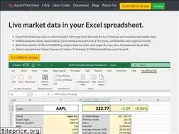 Sites similar to excelpricefeed.com