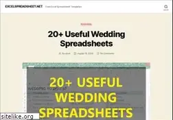 Sites similar to excelspreadsheet.net