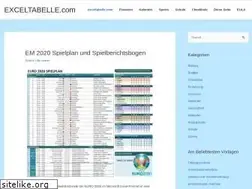 Sites similar to exceltabelle.com