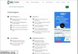 Sites similar to exceltemp.com