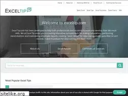 Sites similar to exceltip.com