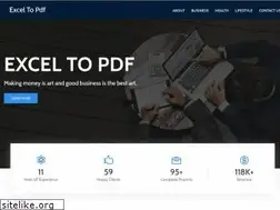 Sites similar to exceltopdf.org