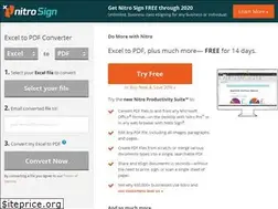 Sites similar to exceltopdfonline.com