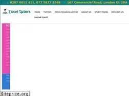 Sites similar to exceltutors.org.uk