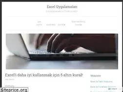 Sites similar to exceluygulamalari.wordpress.com