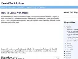 Sites similar to excelvbasolutions.com