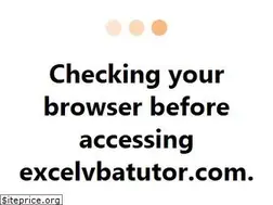 Sites similar to excelvbatutor.com