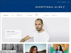 Sites similar to exceptionalalien.com