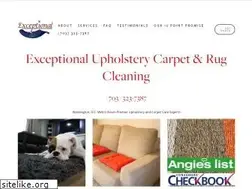 Sites similar to exceptionalcarpetcleaners.com