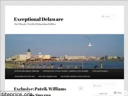 Sites similar to exceptionaldelaware.wordpress.com