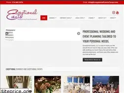 Sites similar to exceptionaleventstexas.com