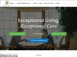 Sites similar to exceptionallivingcenters.com