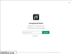 Sites similar to exceptionalpoker.com