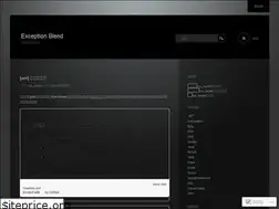 Sites similar to exceptionblend.wordpress.com
