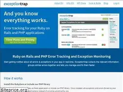 Sites similar to exceptiontrap.com