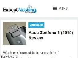 Sites similar to exceptnothing.com