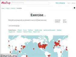Sites similar to excercise.meetup.com