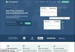 Sites similar to exchangeratesapi.io