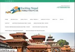 Sites similar to excitingnepalholidays.com
