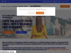 Sites similar to exclaimer.co.uk