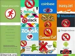 Sites similar to excluir-conta.com
