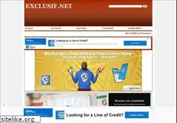Sites similar to exclusif.net