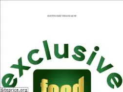 Sites similar to exclusive-food.com