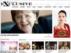 Sites similar to exclusive-magazine.ru