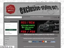 Sites similar to exclusive-styling-parts.de