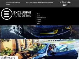 Sites similar to exclusiveautodetailhb.com