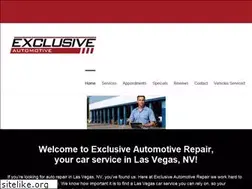 Sites similar to exclusiveautomotiverepair.com