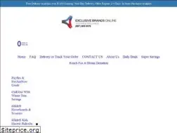 Sites similar to exclusivebrandsonline.co.za