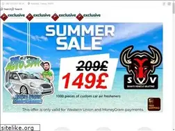 Sites similar to exclusivecarairfreshener.com