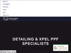 Sites similar to exclusivecarcare.co.uk