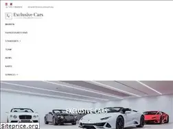 Sites similar to exclusivecars.eu