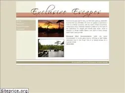 Sites similar to exclusiveescapes.com