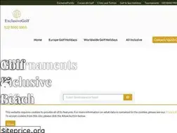 Sites similar to exclusivegolf.co.uk