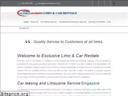 Sites similar to exclusivelimo.com.sg