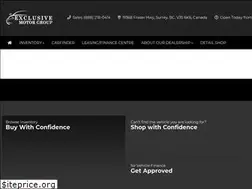 Sites similar to exclusivemotorgroup.com