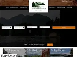 Sites similar to exclusivemountainproperties.net