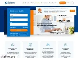 Sites similar to exclusivepapers.net