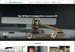 Sites similar to exclusiverights.net