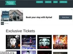 Sites similar to exclusivetickets.net