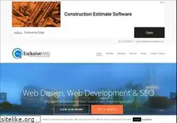 Sites similar to exclusivewebdesign.co.uk