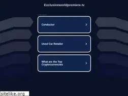 Sites similar to exclusiveworldpremiere.tv