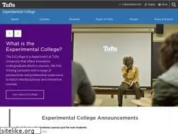 Sites similar to excollege.tufts.edu
